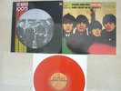 RARE REED LP BEATLES 1965 OSX 228 COMPLET MINT CONDITION  VINYL ROUGE BIEN LIRE