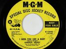 Northern Soul 45 - Andrea Henry - I Need You Like A Baby - MGM - mp3