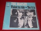 The Beatles:  Ticket to Ride   1973    Rare French   EX+    7