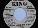Country Bopper 45 BOBBY ROBERTS I'm Gonna Comb You Outta My Hair KING promo HEAR