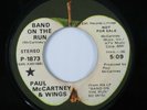 Rock 45 PAUL MCCARTNEY & WINGS Band On The Run APPLE promo HEAR