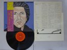 Leonard Cohen Recent Songs CBS/Sony 25AP1697 Japan   LP OBI