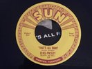 Elvis Presley,,That’s All Right,,,Sun Label,,209