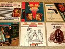 Paul Newman LPs:Cool Hand Luke/Torn Curtain/Harper/Long Hot Summer/Winning/Butch