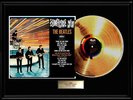 THE BEATLES SOMETHING NEW RARE FRAMED LP DISC GOLD METALIZED RECORD NON RIAA