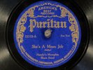 78 RPM -- Handy's Memphis Blues Band, Puritan - Paramount 11112, EE- Jazz Blues