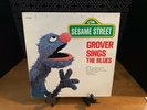 Jim Henson GROVER SINGS THE BLUES 1974 Vinyl LP CTW Records 22066 Muppets EX/NM-