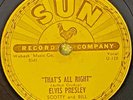 Rare ELVIS PRESLEY That's All Right 1954 SUN 209 Original ROCKABILLY 78