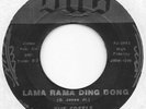 THE EDSELS Lama Rama Ding Dong on Dub doo wop soul 45 HEAR