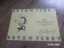 Bryan Ferry Live At Royal Albert Hall 1974 Vinyl LP & CD + Signed Print