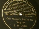 Predog Victor Monarch 3007 S.H. Dudley-Oh, Wouldn't That Jar You-January 4, 1901