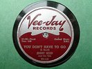 JIMMY REED - You Don't Have To Go / Boogie In The Dark 78 rpm disc