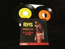 ELVIS PRESLEY 45 PROMO BURNING LOVE/IT’S A MATTER OF TIME 2 RECORDS ONE PS NM