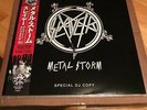 SLAYER METAL STORM PINK VINYL W/ OBI RARE ANTHRAX METALLICA MAIDEN MEGADETH SOD