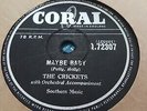 THE CRICKETS MAYBE BABY & TELL ME HOW CORAL Q72307