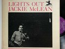 Jackie McLean Lights Out LP New Jazz 8263 RVG DG Donald Byrd Promo Copy