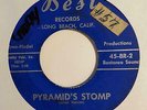 Surf Instro 45 PYRAMIDS Pyramid's Stomp/Paul Best HEAR Rare Long Beach