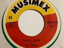 Latin Funk Soul Breaks 45 LA TRIBU Para Que Musimex Promo HEAR Rare