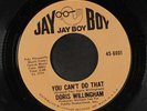 DORIS WILLINGHAM: You Can't Do That / Lost Again 45 (almost VG+) Soul