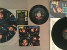 KISS Three Original CRAZY NIGHTS LP Vinyl Records, 12