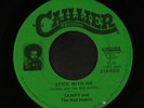 SAMPY & BAD HABITS: Stick With Me / Lagniappe 45 (tiny label tear) rare Funk
