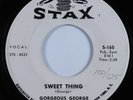 Northern/Deep Soul 45 GORGEOUS GEORGE Sweet Thing STAX promo HEAR