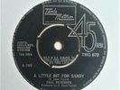 Northern Soul PAUL PETERSEN A Little Bit For Sandy/Tamla Motown TMG 670