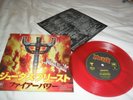 JUDAS PRIEST -FIREPOWER- AWESOME  LTD EDITION RED VINYL 7