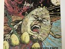 Hirax Raging Violence Vinyl LP 1985 Metal Blade Records MBR 1045 Orig US Press