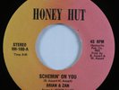 Modern Soul Boogie 45 BRIAN & ZAN Schemin' On You HONEY HUT VG+ HEAR