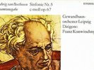 ETERNA STEREO BLUE / BLACK - KONWITSCHNY - BEETHOVEN SYMPHONY 5 - NM