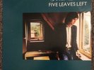 Nick Drake - Five Leaves Left rare singer / songwriter LP on Antilles, AN-7010