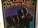 STAPLE SINGERS This Little Light. EX 1964 RIVERSIDE gospel LP. Bob Dylan songs