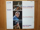 ALP 2106 - ELGAR CELLO CONCERTO JACQUELINE DU PRE BARBIROLLI ED1 VINYL LP RECORD