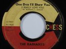 Northern Soul Popcorn 45 RADIANTS One Day I'll Show You CHESS HEAR