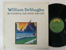 WILLIAM DEVAUGHN Be Thankful For What You Got ROXBURY 100 LP Orig Soul