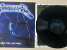 Metallica - Ride the Lightning - 180g Vinyl - Excellent