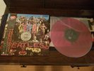 BEATLES SGT.PEPPER'S LONELY HEARTS CLUB BAND EAS-70137 Japan OBI Clear Red