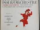 RAVEL vol 2 CLUYTENS SAXF 250 Ma Mere L'Oye/Valses Nobles RARE French 1st