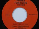 Crossover Soul/Funk 45 FAMILY UNDERGROUND Everybody Knows POWER FUNKSION HEAR