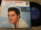 Elvis Presley Little sister EP French solid center