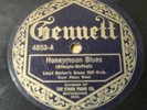 Lloyd Barber's Green Mill Orch.-Honeymoon Blues/Pick Me Up-Gennett 4853- V+/E
