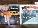 2 Orig. 1960's Them Vinyl LPs: Here Comes The Night (MINT-) & Them Again (MINT-)