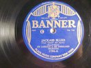 78 : BANNER 1784- JOE CANDULLO -JACKASS BLUES (TAKE 1)/ DEEP HENDERSON