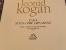 LEONID KOGAN .....LALO SYMPHONIE ESPAGNOLE/ ANGEL 35503-UNPLAYED