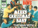 The Beach Boys Merry Christmas Baby RARE VERSION Vinyl Single 7inch NEAR MINT