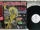 IRON MAIDEN KILLERS EMI EMS-91016 Japan OBI PROMO POSTER VINYL LP
