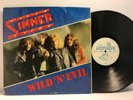 Sinner - Wild N Evil LP - SL 7001 - Tested VG+ Vinyl - German Metal 1st Press S6