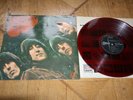 RARE JAPAN Beatles LP Rubber Soul Erstpressung 1965 OP-7450 RED WAX ROTES VINYL