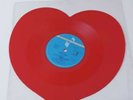 Tight Fit Heart Shaped Record Signed Secret Heart and Just a Moment Away